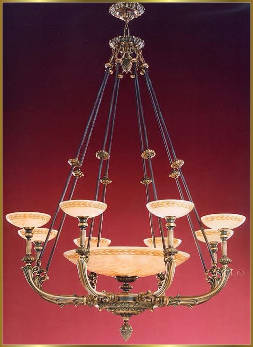 Alabaster Chandeliers Model: RL 281-120